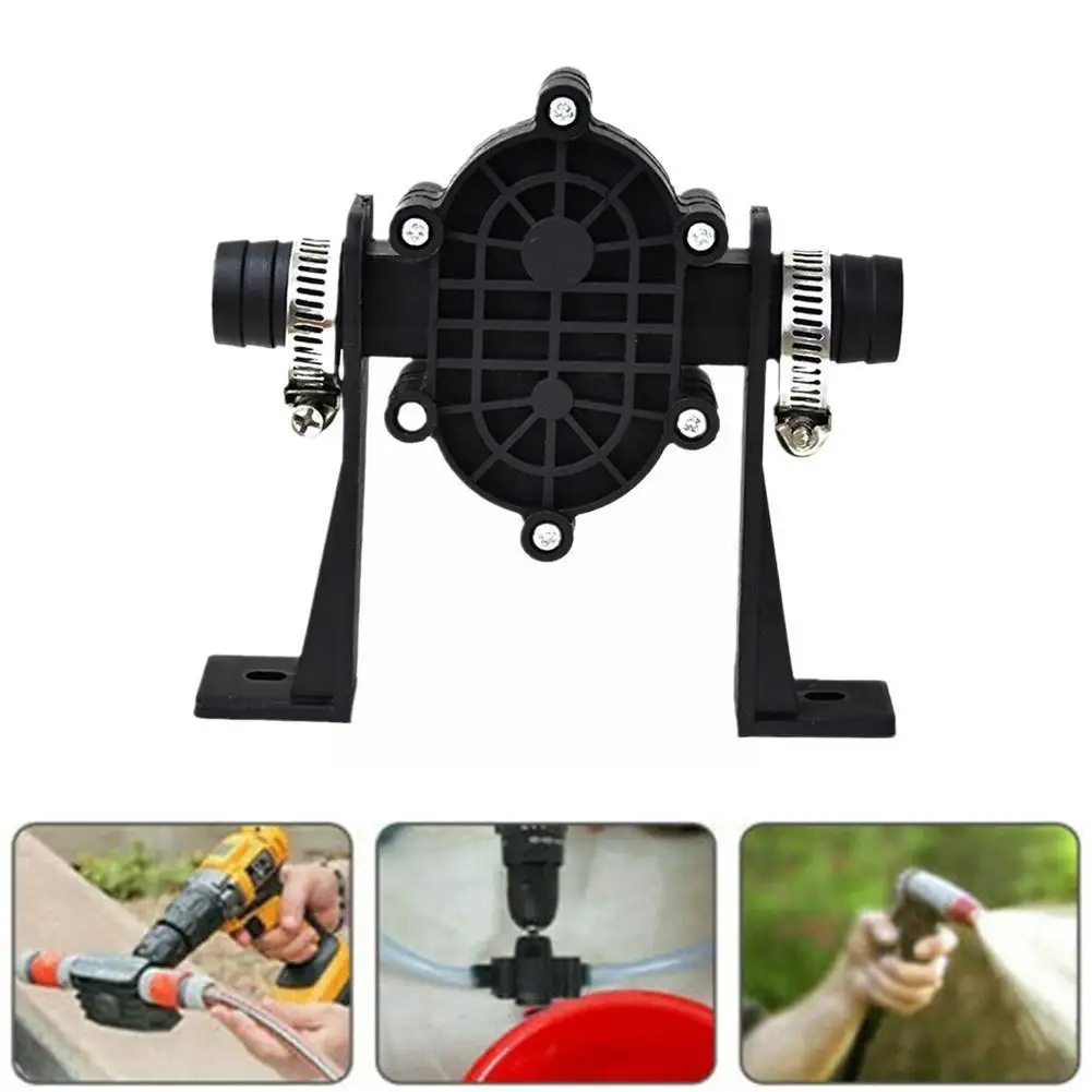 

Centrifugal Pump Self Priming Transfer Pump Portable Mini Electric Drill Pump For Home Garden Liquid Fertilizers Oil Water W7b1