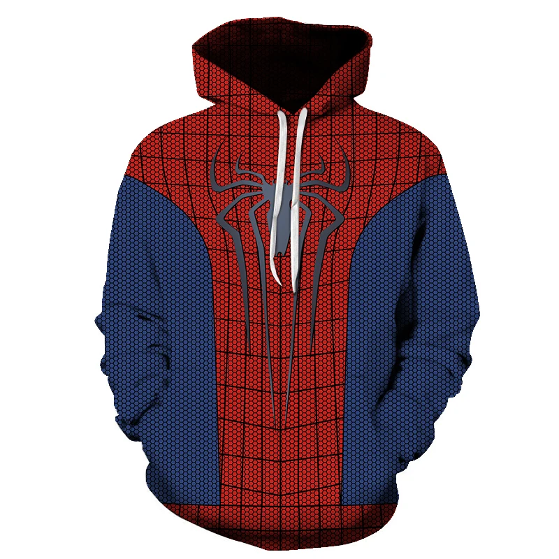 

Disney's Marvel Super Spider Hero Hoodies Men Women Fashion Casual Jacket Child Sweatshirts Boy Girl Streetwear 3D Pullover