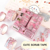 8 pcs washi tape set scrapbooking material school supplies stationery sakura washitape unicorn papeleria japonesa masking tape