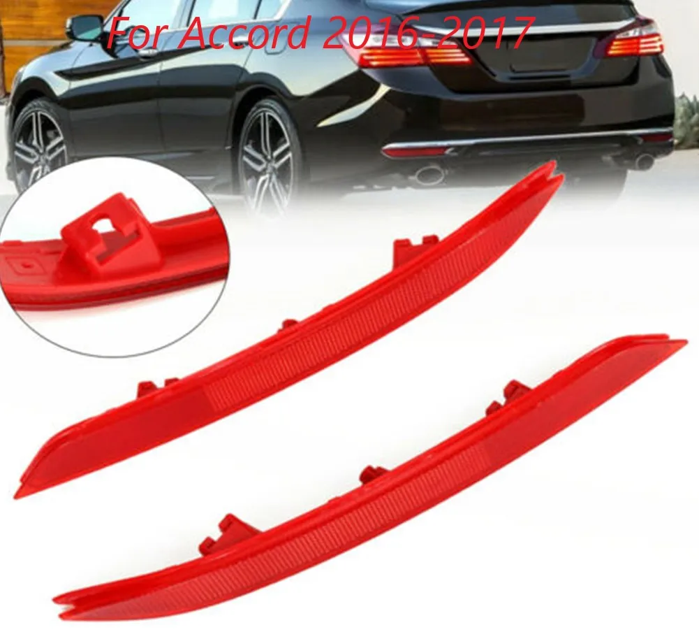 

Light Set Rear Bumper Reflector Rear L & R Red Shell Replacement 2X 33555T2AA11