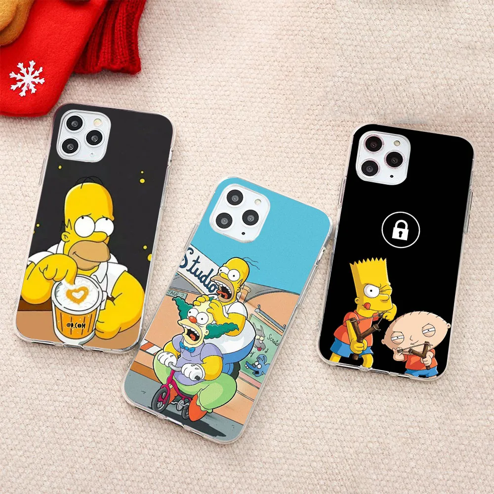 RK-62 силиконовые Simpsons для Tecno POP Spark Go 4 5 5P 6 7 7T 7P 8 8C 8P AIR GO LTE Pro