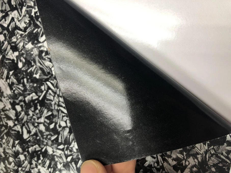 

Lucido 3D forgiato nero argento oro In Fibra di Carbonio Wrapping Pellicola Del Vinile Adesivi Accessori Auto