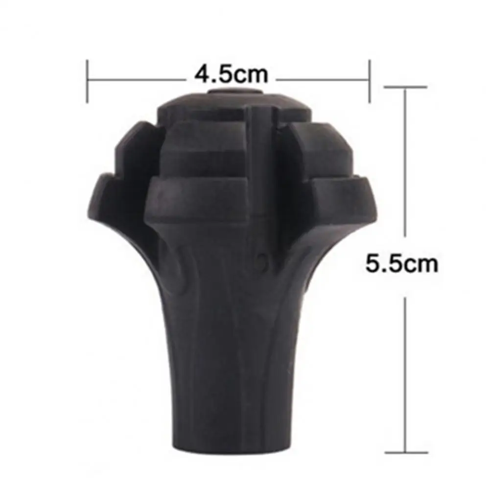 

Trekking Pole Tip Perfectly Fintment Climbing Trekking Pole Cap Tip Wear Resistant Accessory Walk Stick Tip for Hiking