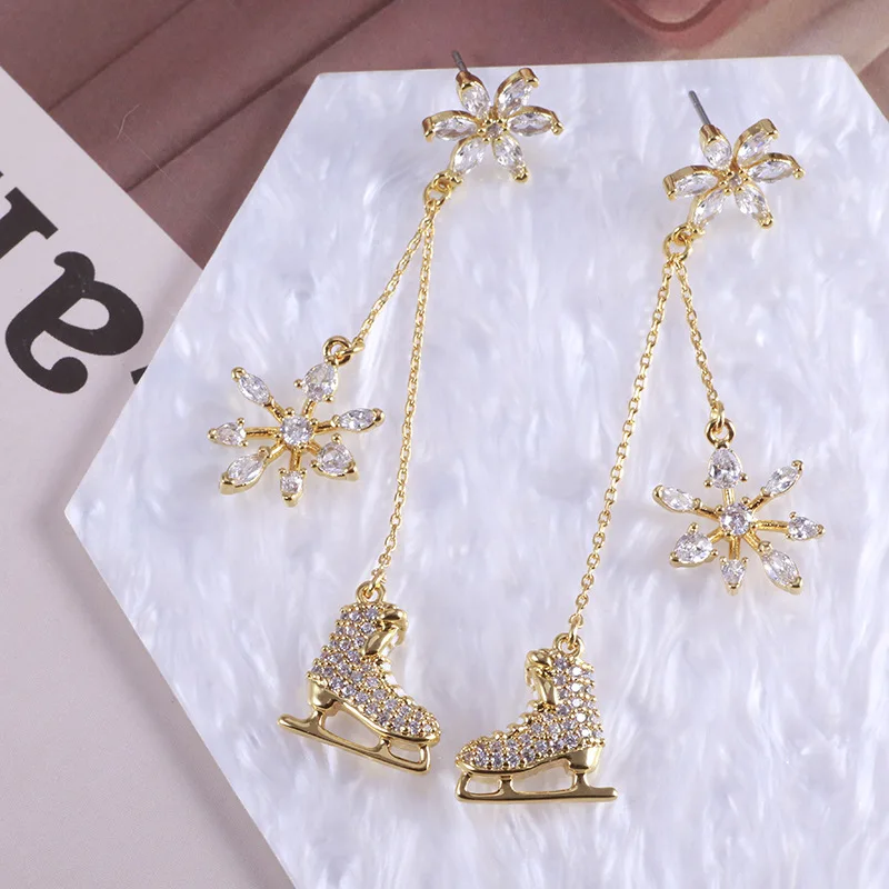 Ювелирные изделия высшего качества 1:1 серьги Roller Ss медные украшения женские для