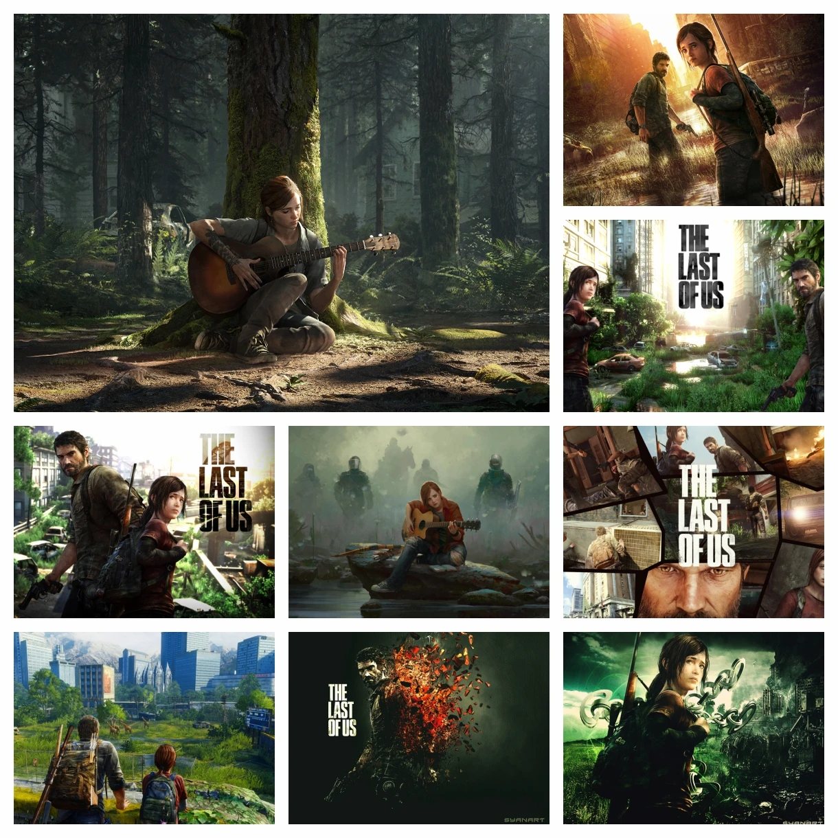 Игра The Last of Us 5D DIY Алмазная картина Вышивка крестиком вышивка Полная дрель