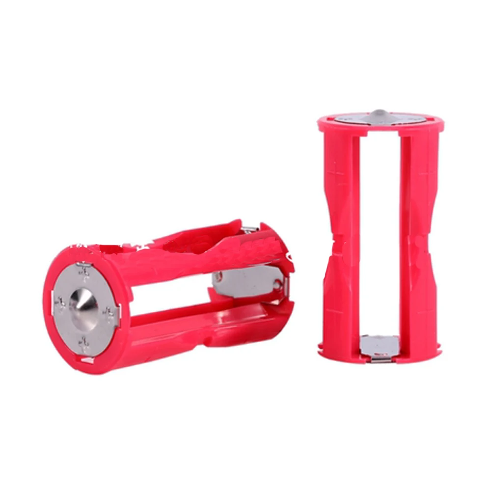 

5PCS Parallel Adapter Battery Holder Case Box Convertor 4 AAA/LR03 to C Size
