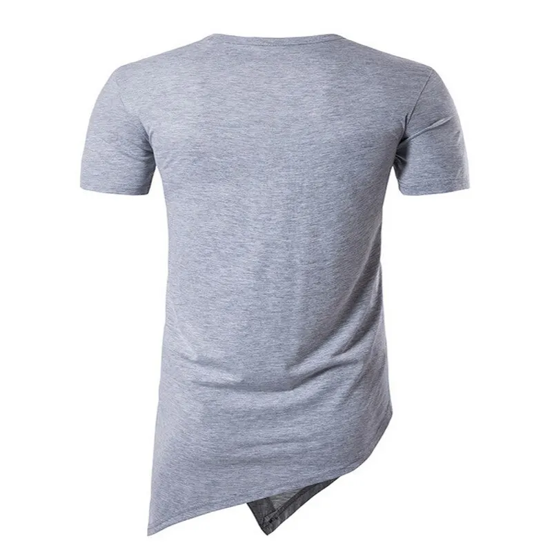 

6646-Мужская Повседневная рубашка поло с коротким рукавом, модная приятная для кожи дышащая мужская футболка с лацканами