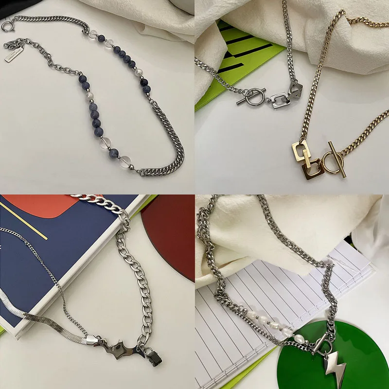 Креативное металлическое ожерелье из нержавеющей стали с крестом Иисуса в