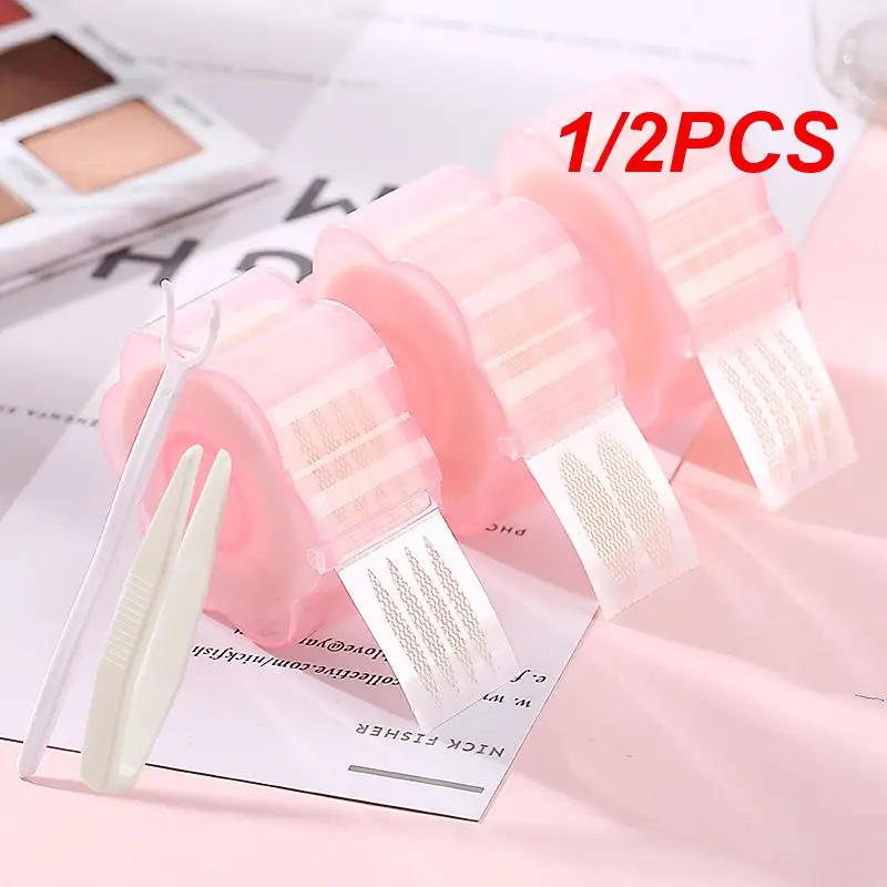 

1/2PCS Clear Eyelid Sticker Instant Eyelid Lift Strips Instant Eyelid Lift Tape Eyelid Tape Invisible Eyelid Tape