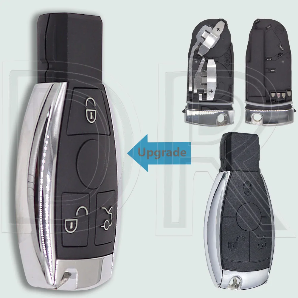 

DR NEC Модифицированный сменный автомобильный чехол для дистанционного ключа в стиле BGA, чехол для Mercedes Benz A C E S CL GL SL CLK SLK NEC