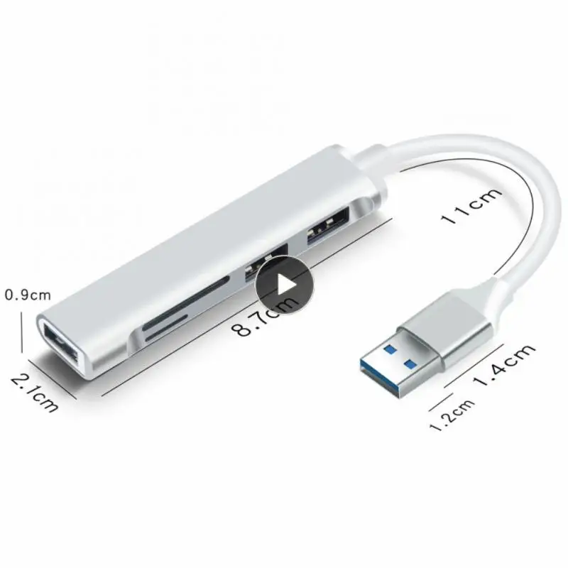 

High Speed Mini Usb Hub Extensions Multiport 5gbps Multiport 5 Port Usb 3.0 Hub 2.0 Hub Portable 5gbps Usb Adapter Station