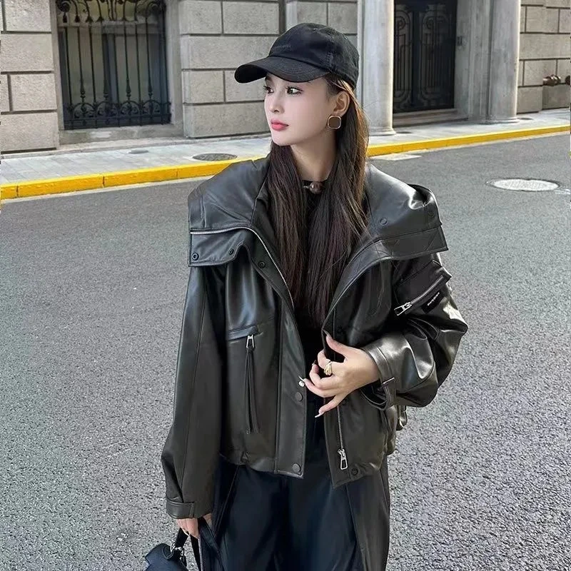 Винтажные зимние модные женские куртки с капюшоном однотонные шикарные карманы