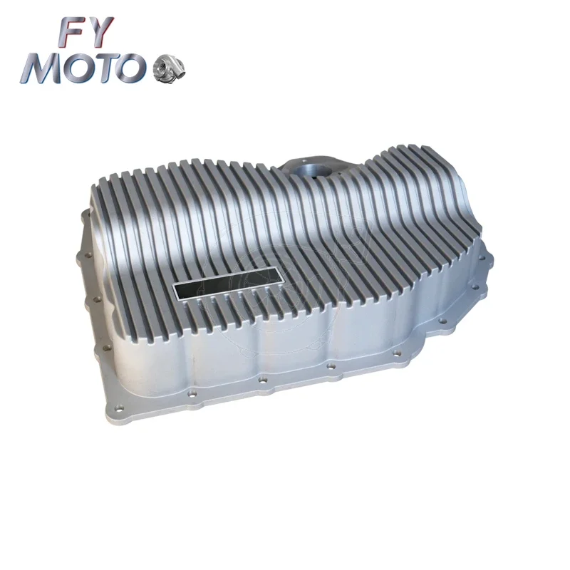 Вертикальные полосы масляного поддона из кованого алюминия для S3 EA888.2 EA888.3 Golf 6 7 GTI