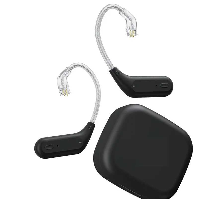 

KZ AZ09 Wireless Upgrade Cable Bluetooth-compatible 5.2 HIFI Wireless Ear Hook C PIN Connector With Charging Case