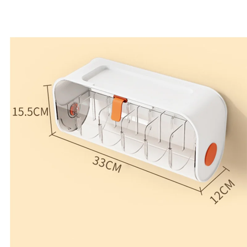 

Storage Box Wall-Mounted Storage Rack Punch Free Storage Rack Holder for Closet Storage Rack Holder Briefs Storage