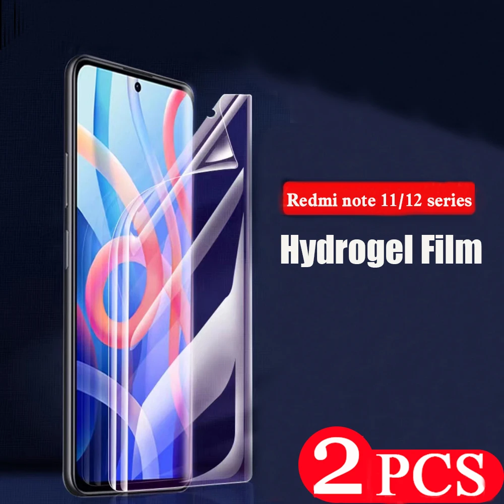 2 шт., Гидрогелевая Защитная пленка для redmi note 11 12 pro Speed plus 11E 11SE 11S Discovery Turbo 2 шт., Гидрогелевая Защитная пленка для redmi note 11 12 pro Speed plus 11E 11SE 11S Discovery Turbo
