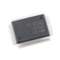 original genuine rtl8019as lf tqfp 100 full duplex ethernet controller chip ic