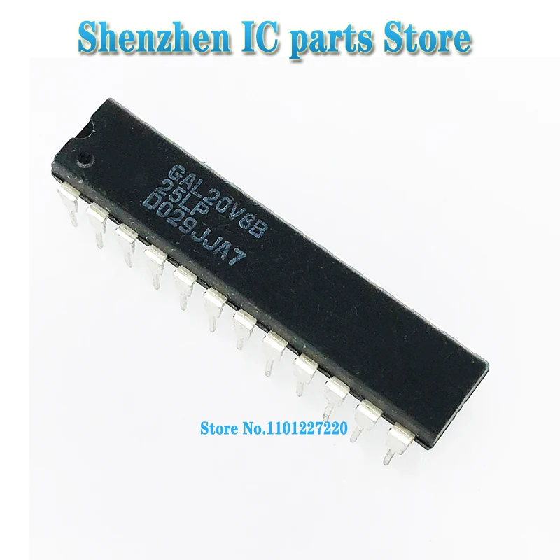 

10pcs/lot GAL20V8B-25LP GAL20V8 DIP-24 In Stock