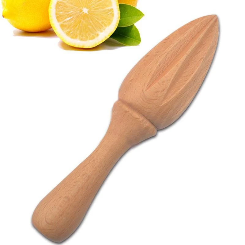 1Pcs Wooden Lemon Squeezer Mini Juicer With 2Pcs Storage Boxes Salt Box Bamboo | Herb &amp Spice Tools