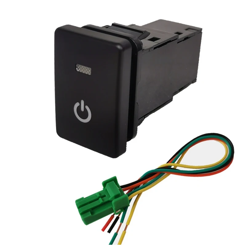 1 шт., автомобильная синяя фотовспышка, лампа обогрева, парковочный радар, рулевое колесо, кнопка включения противотуманных фар для Toyota Camry Prius Corolla