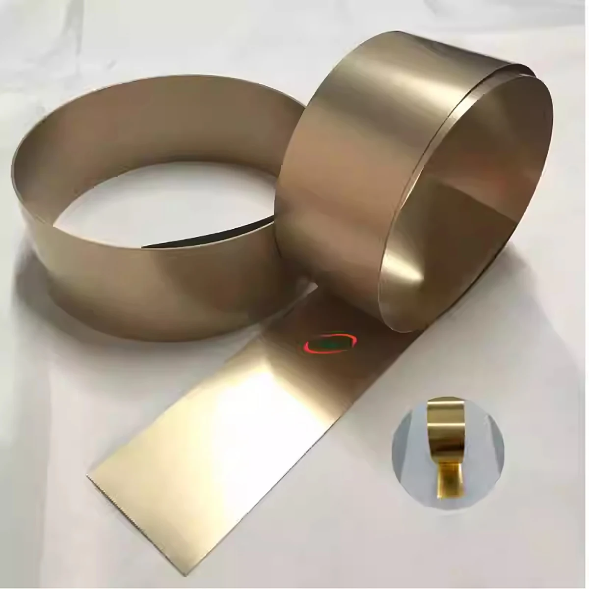 C5210 C5191 Полоса из фосфорной меди Олово-фосфорная бронза Пружинная эластичная