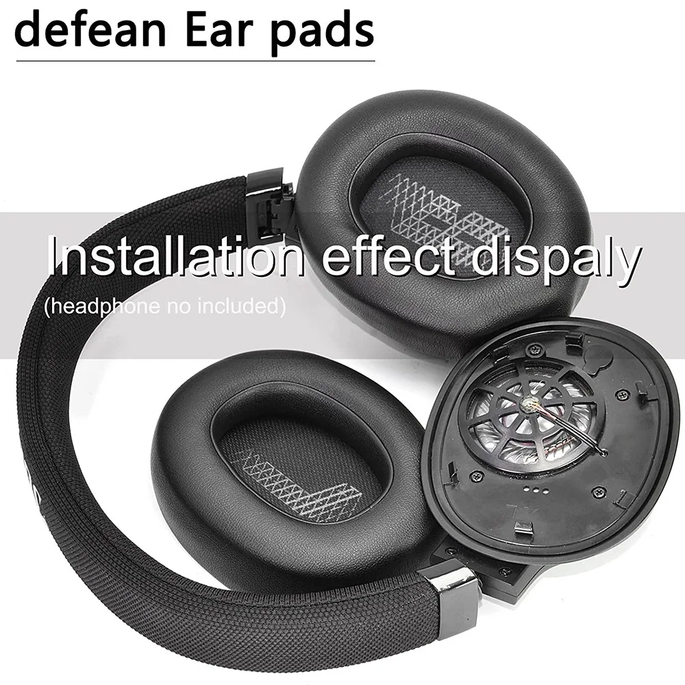 Амбушюры из пены с эффектом памяти сменные амбушюры совместимые JBL E65 E65BTNC / Duet NC Live