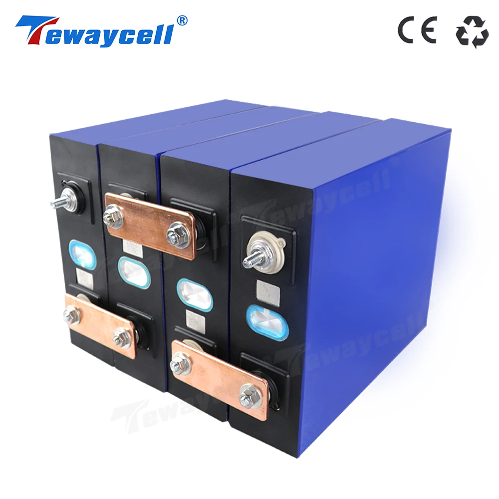 

Tewaycell 3,2 Ач Lifepo4 перезаряжаемые батареи 12,8 В класс А литий-железо-фосфатные призматические Новые солнечные батареи для гольф-мобиля DIY в