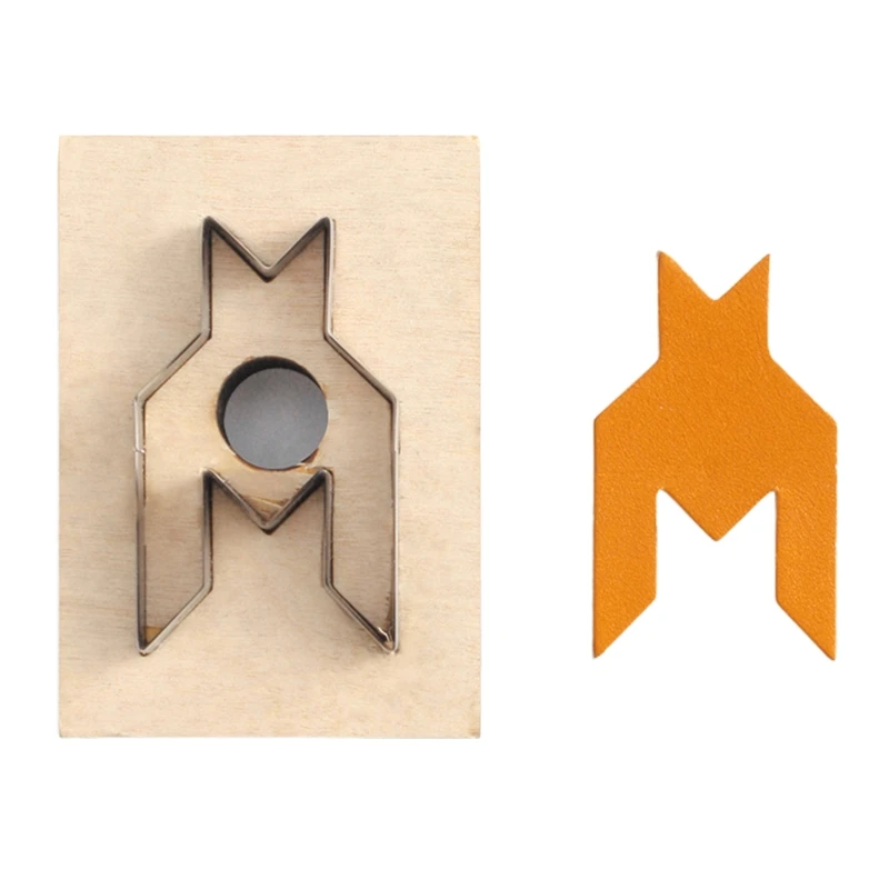 

Кожаные Металлические Вырубные штампы «гусиные лапки» шаблон ручной работы форма Декор