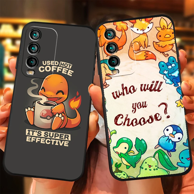 

Pokemon Cute Anime Phone Cases For Xiaomi Redmi Note 10 10S 10 Pro POCO F3 GT X3 GT M3 Pro X3 NFC Carcasa Soft TPU Funda Coque
