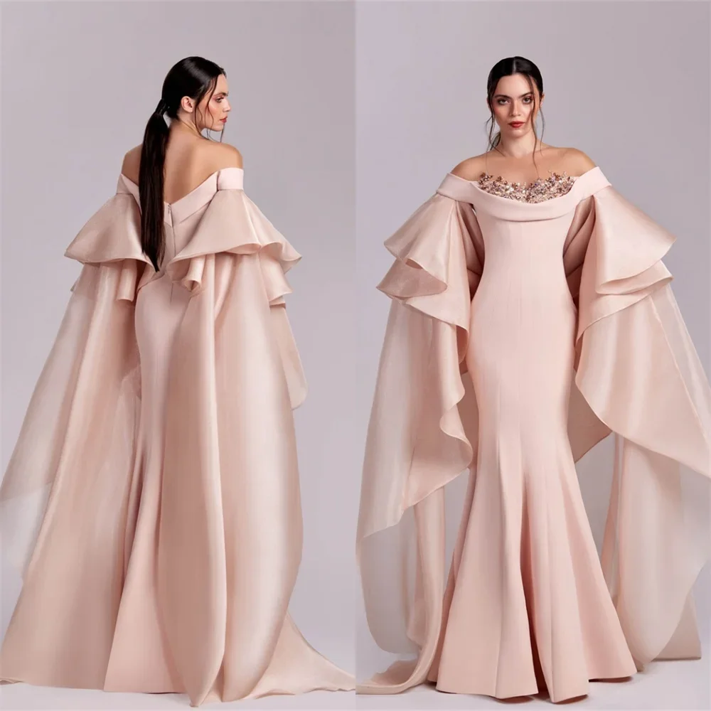 Вечернее платье по индивидуальному заказу Саудовская Аравия дериан с открытыми