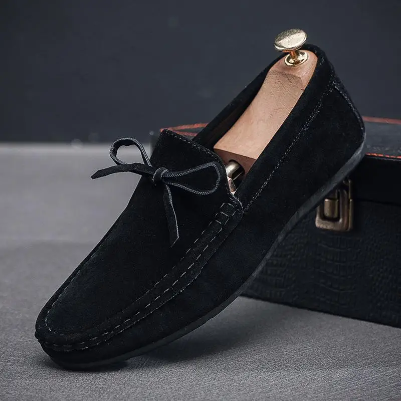 

Autumn Men's Shoes Tods Men's 2023 New Trendy Slip-on Soft Bottom Casual Leather Shoes Men