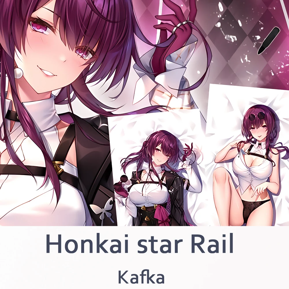 

Honkai star Rail Kafka Подушка «Dakimakura» чехол Anime Cosplay обнимающее тело аксессуары Подарки