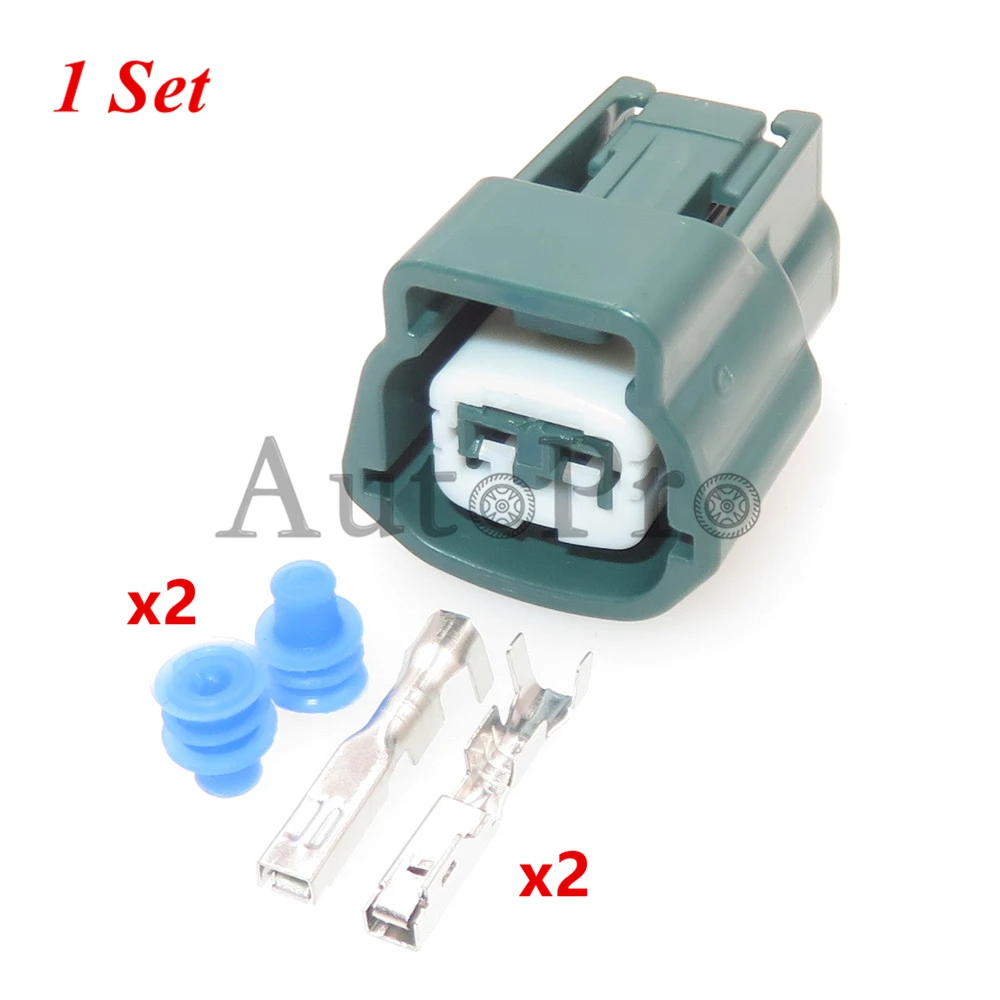 

1 комплект, 2 отверстия, Автомобильный датчик температуры воды, Водонепроницаемый проводной разъем, автомобильный пластиковый корпус, соединитель для Nissan 6189-0775 6918-1594