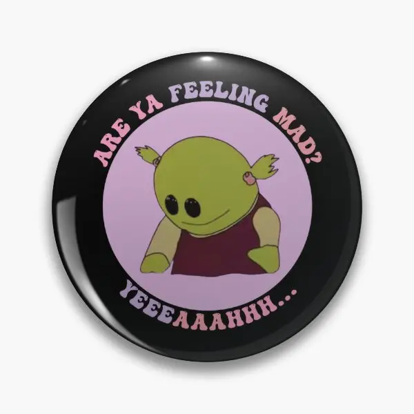 Мягкая булавка на булавке в виде надписи Ты чувствуешь себя сумасшедшим