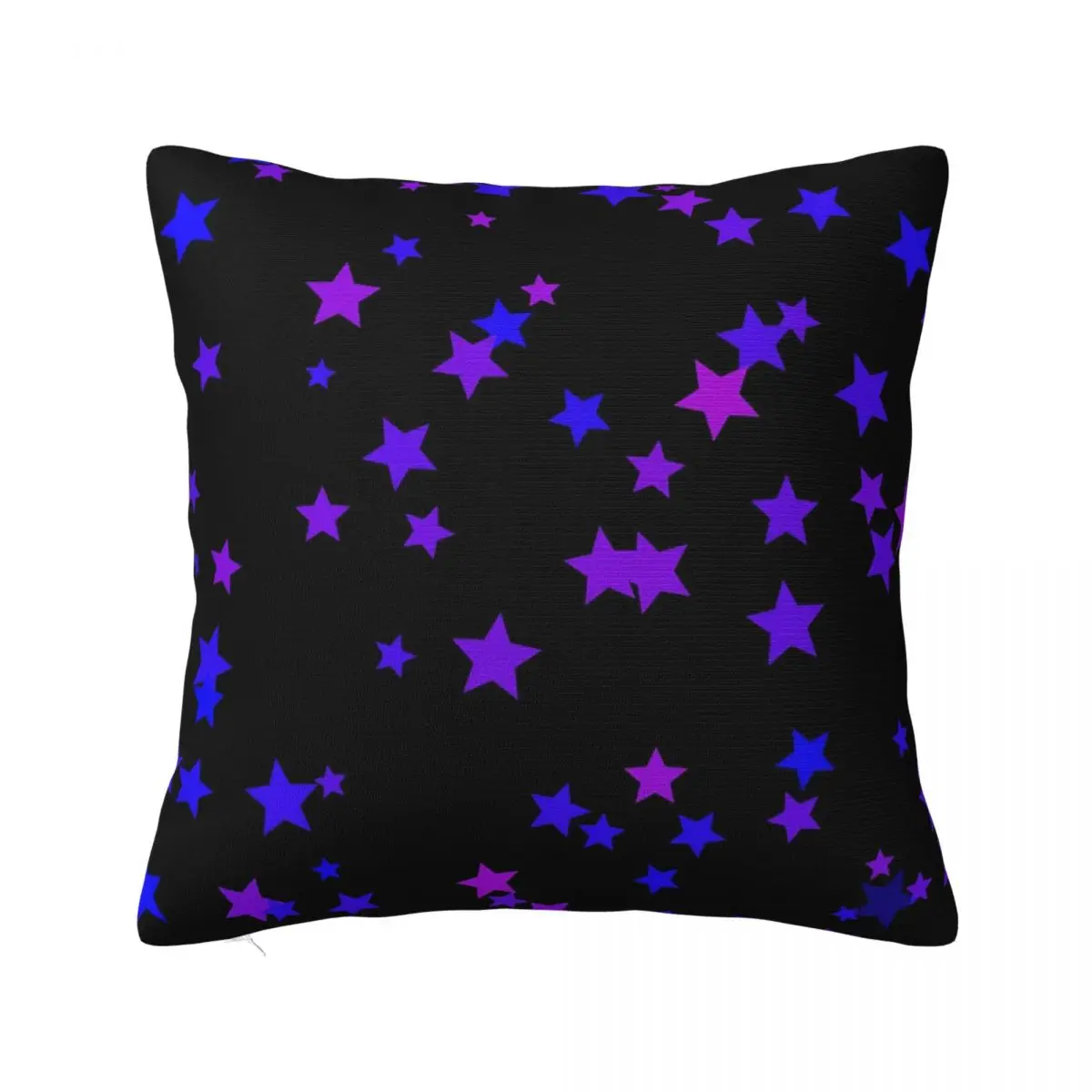 

Five Pointed Star Pillowcase Soft Polyester Cushion Cover Gift Purple Pillow Case Cover Home Zipper 40*40cm