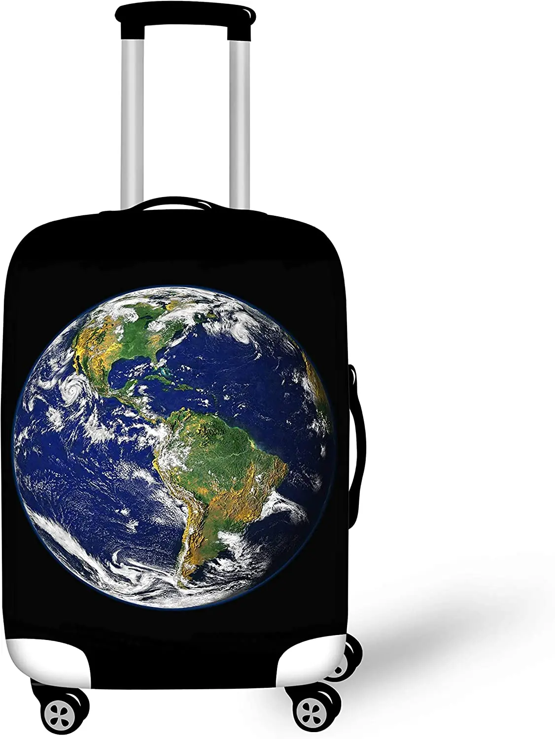 

Travel Luggage Cover Anti-scratch Baggage Suitcase Protector Cover Earth