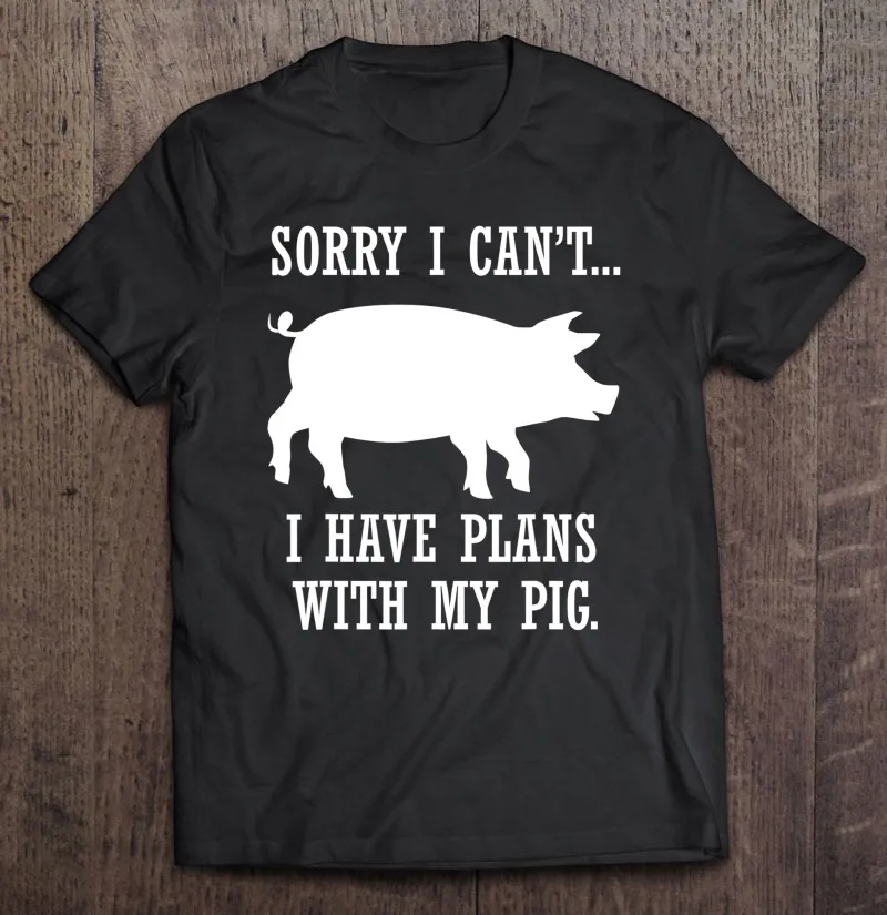 

Мужская/женская футболка оверсайз, с рисунком свиньи, фермера, свиньи, свиньи