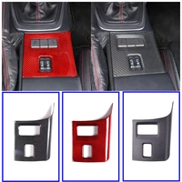 auto parts for toyota 86 subaru brz 2022 2023 100 carbon fiber modified center control seat heated switch button frame trim