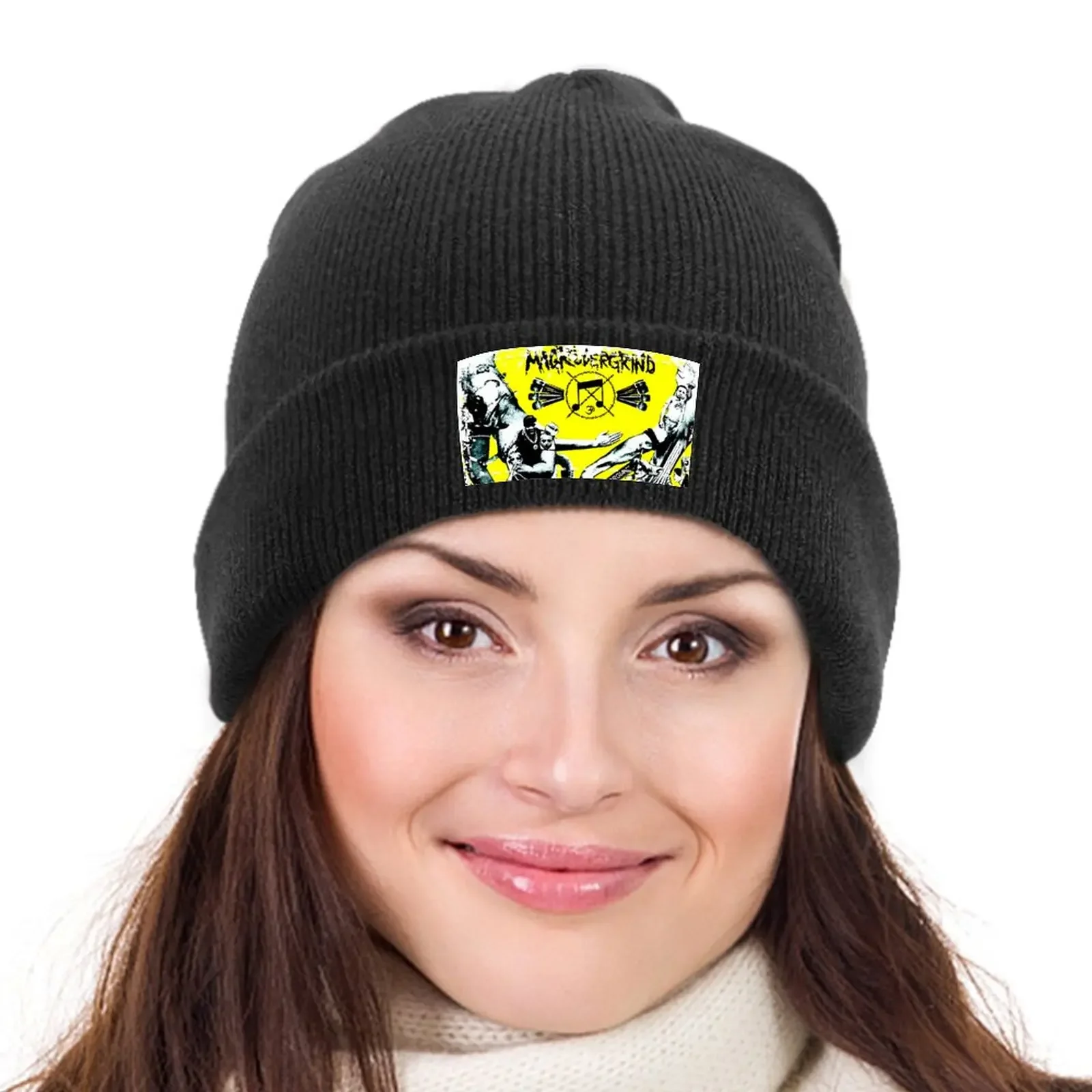 Magrudergrind вязаная шапка мужская роскошная капюшон солнцезащитный крем модная