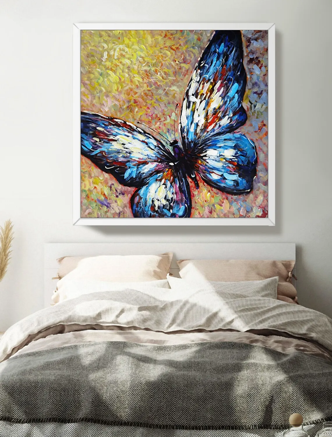 Недорогие картины маслом-картина маслом ручной работы ручная роспись настенное