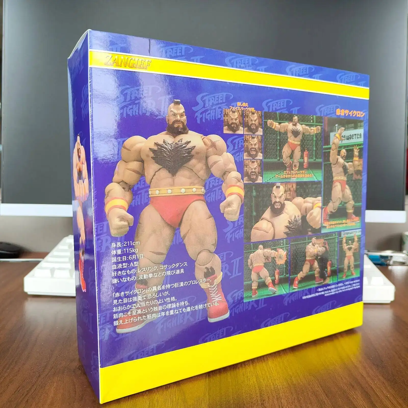 Фото Игрушки Street Fighter Action Storm Фигурка ST ZANGIEF Коллекция фигурок The Final Challengers Zangief Фигурка Подвижная модель игрушки №4