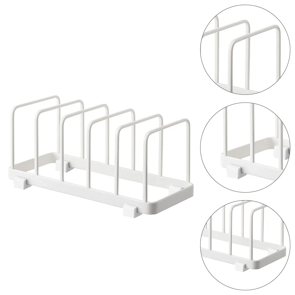 

Dish Rack Drying Holder Kitchen Organizer Bowl Storage Drainer Board Plate Drain Cutting Container Pot Lid Tray Bracket Sink