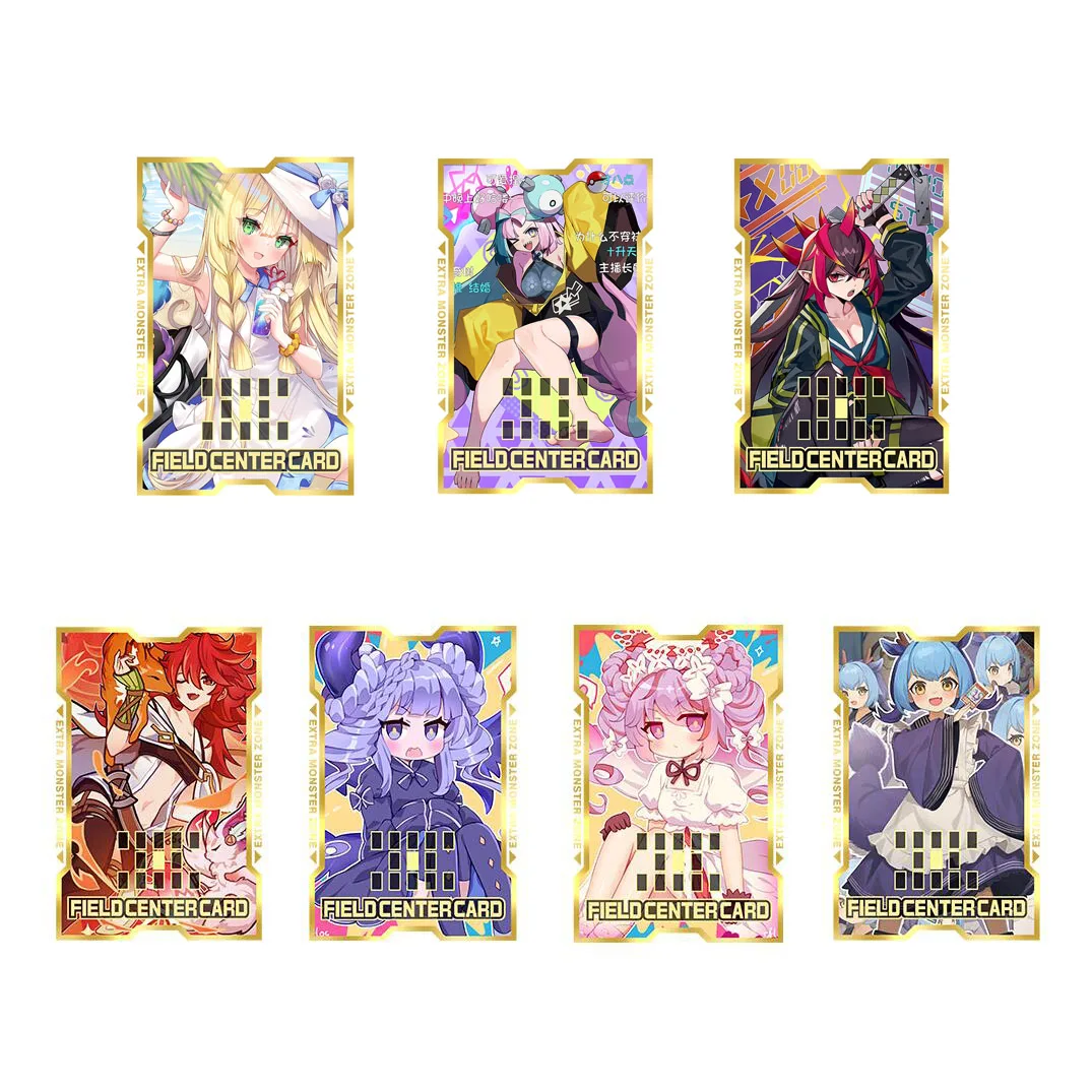 

Yu-Gi-Oh! Cards Game Field Center Card Yugioh Hiita the Fire Charmer Lono Dragonmaid Acrylic Partition Separation Cards Toy