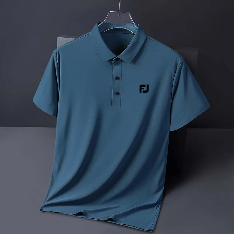 Embroidery Logo G4 Golf Shirts for Men Summer Breathable Quick-drying Golf Polo T-shirt Golf Clothing Mens Short Sleeves Tops