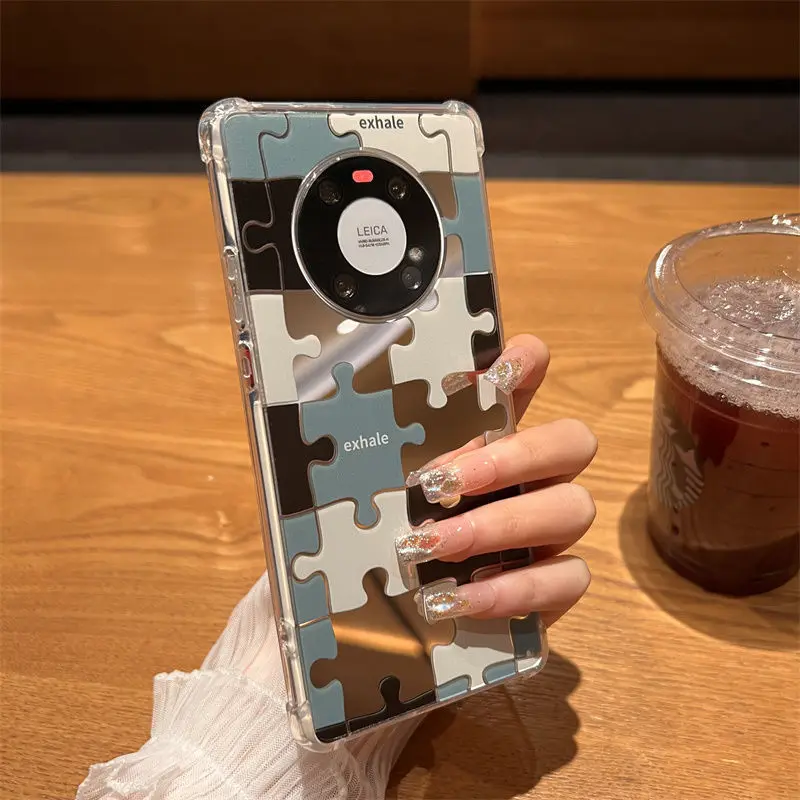 

For Huawei Mate 40 40e 30 30E E Pro 5G Mate30 Mate40 Pro Case Cover Mobile Phone Shell Shockproof Bumper Fashion Anti-Fall