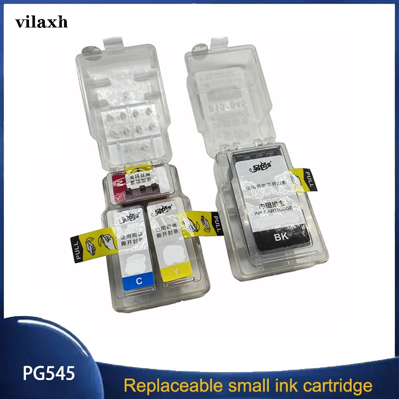 Vilaxh PG545 CL546  Refill Kit for Canon Pg-545 CL-546 545 5