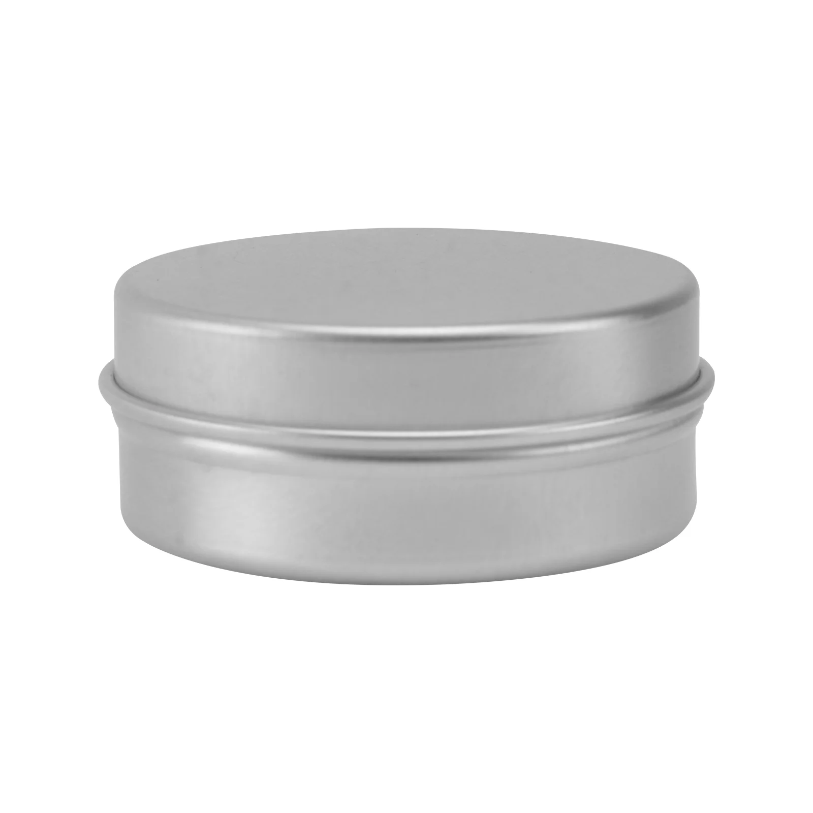 

15ml Aluminium Round Metal Tin Jar Pot Bottle Container Cans for Nail Lip Balm Products Makeup Diy Container Case