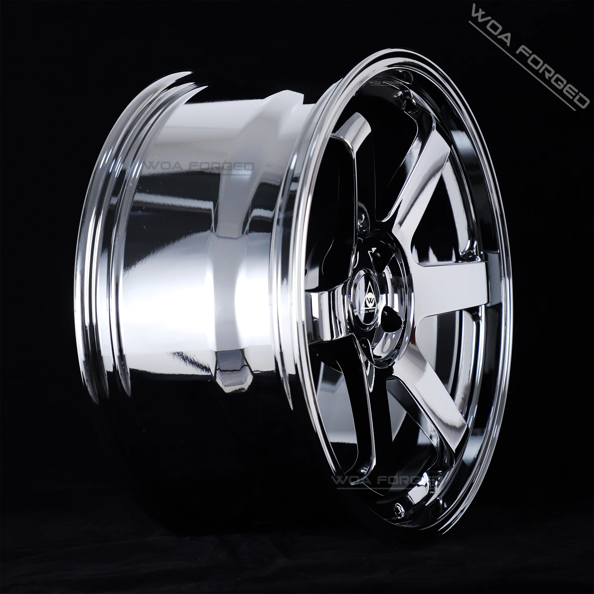Колёсные диски TE37 Triple Chrome Mirror Finished, 18, 19, 20, 21 дюйм, многоспицевые, кованые, с глубокой полкой, спортивный дизайн, облегчённые, 5x112, 5x120 для M4 F82 (art.: 3920daa2e27ca) - 3920daa2e27ca