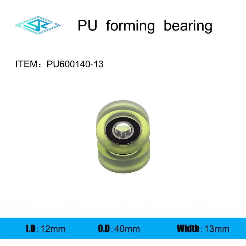 

The manufacturer supplies Polyurethane forming bearing PU600140-13 Rubber coated pulley 12mm*40mm*13mm