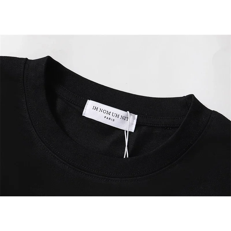Футболки NOM IH UH NIT для мужчин и женщин лучшее качество классический узор с принтом